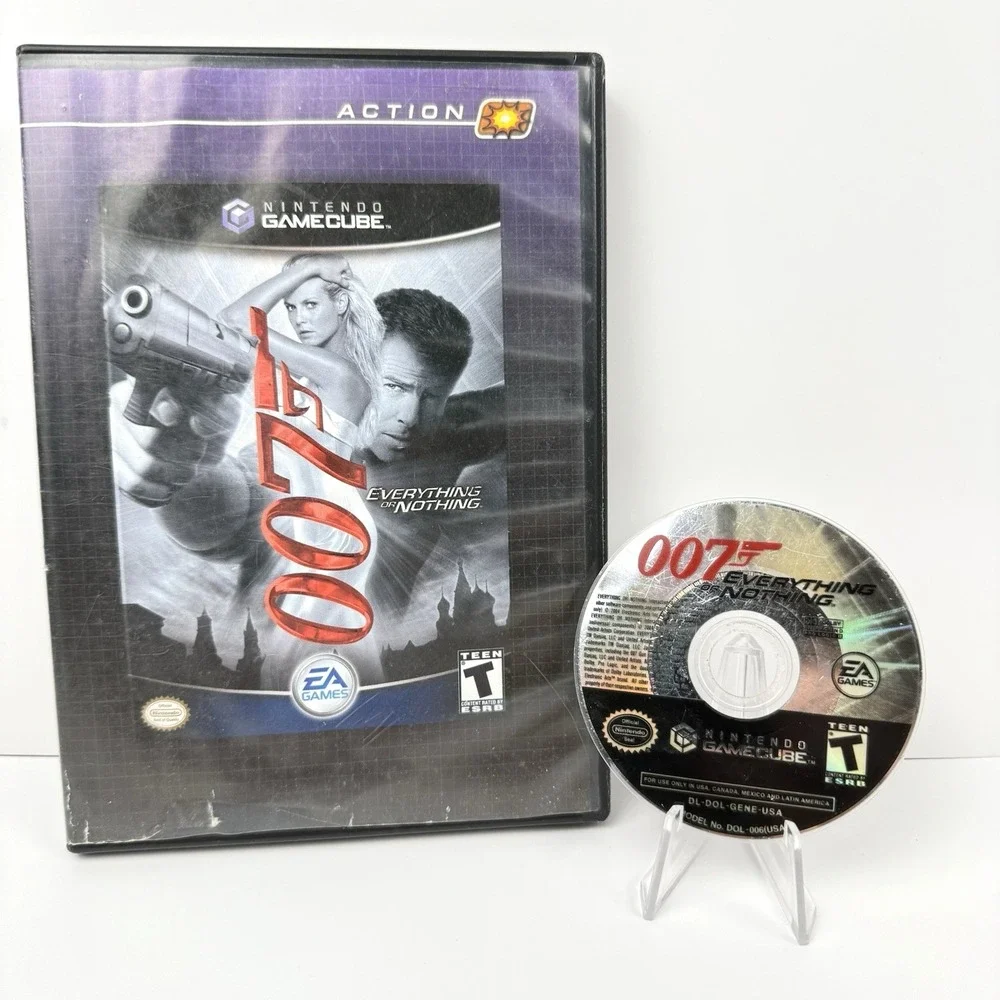 James Bond 007: Everything or Nothing (Nintendo GameCube, 2004) Rental Case